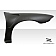 Extreme Dimensions Fender - Fiberglass Black Primered Set Of 2 - 101520