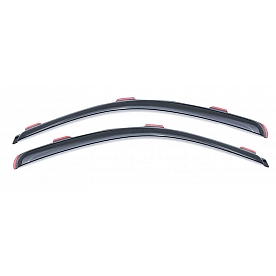 Auto Ventshade (AVS) Rainguard - Smoke Acrylic Set Of 2 - 192232