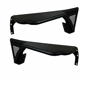 Paramount Automotive Fender Black Steel Powder Coated Single - 510206