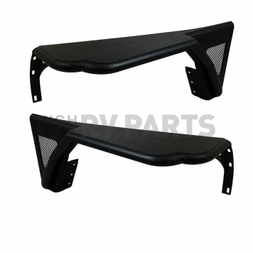 Paramount Automotive Fender Black Steel Powder Coated Single - 510206