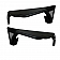 Paramount Automotive Fender Black Steel Powder Coated Single - 510206