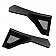 Paramount Automotive Fender Black Steel Powder Coated Single - 510206