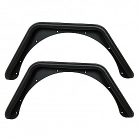 Paramount Automotive Fender Black Steel Powder Coated Single - 510208