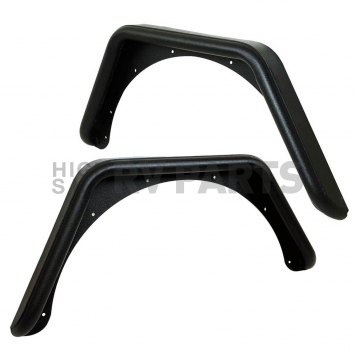 Paramount Automotive Fender Black Steel Powder Coated Single - 510208-1
