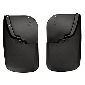 Husky Liner Mud Flap - Black Textured Thermoplastic Olefin Set Of 2 - 57681