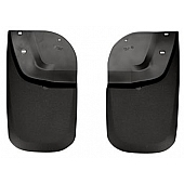 Husky Liner Mud Flap - Black Textured Thermoplastic Olefin Set Of 2 - 57691