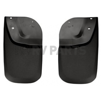 Husky Liner Mud Flap - Black Textured Thermoplastic Olefin Set Of 2 - 57691