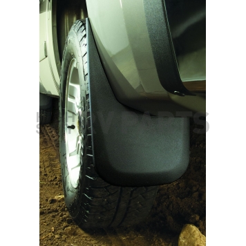 Husky Liner Mud Flap - Black Textured Thermoplastic Olefin Set Of 2 - 57791-1