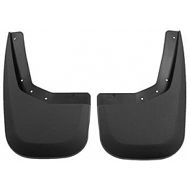 Husky Liner Mud Flap - Black Textured Thermoplastic Olefin Set Of 2 - 57801
