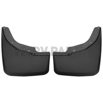 Husky Liner Mud Flap - Black Textured Thermoplastic Olefin Set Of 2 - 57871