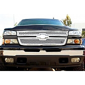 T-Rex Truck Products Grille Insert - Mesh Rectangular Polished Stainless Steel - 6711060