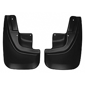 Husky Liner Mud Flap - Black Textured Thermoplastic Olefin Set Of 2 - 58101