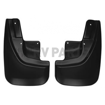 Husky Liner Mud Flap - Black Textured Thermoplastic Olefin Set Of 2 - 58101