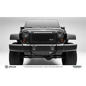 ZROADZ Grille Insert - Mesh Black Powder Coated Steel - Z31483120T