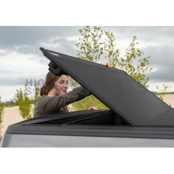 Extang Tonneau Cover Hard Folding Black Matte Aluminum/ Vinyl - 85703-3