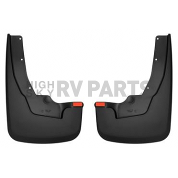 Husky Liner Mud Flap - Black Thermoplastic Set Of 2 - 58131