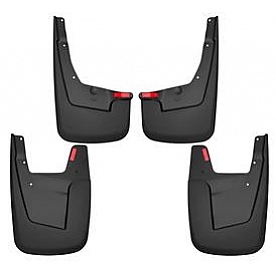 Husky Liner Mud Flap - Black Thermoplastic Set Of 4 - 58146