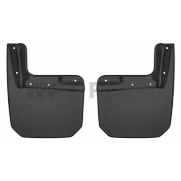 Husky Liner Mud Flap - Black Thermoplastic Set Of 2 - 58151