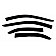 Auto Ventshade (AVS) Rainguard - Smoke Acrylic Set Of 4 - 94910
