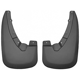 Husky Liner Mud Flap - Black Textured Thermoplastic Olefin Set Of 2 - 58171