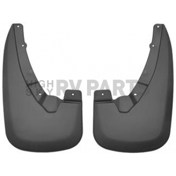 Husky Liner Mud Flap - Black Textured Thermoplastic Olefin Set Of 2 - 58171