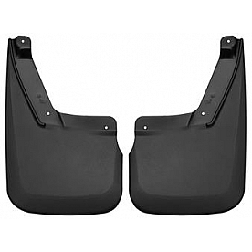 Husky Liner Mud Flap - Black Textured Thermoplastic Olefin Set Of 2 - 58201