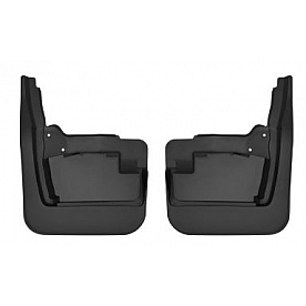 Husky Liner Mud Flap - Black Thermoplastic Set Of 2 - 58271