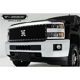 T-Rex Truck Products Grille Insert - Mesh Rectangular Black Powder Coated Mild Steel - 6711231