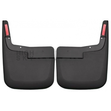 Husky Liner Mud Flap - Black Textured Thermoplastic Olefin Set Of 2 - 58441