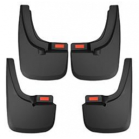 Husky Liner Mud Flap - Black Thermoplastic Set Of 4 - 58516