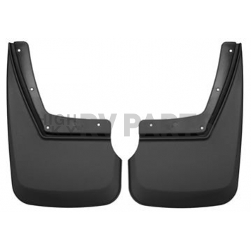 Husky Liner Mud Flap - Black Textured Thermoplastic Olefin Set Of 2 - 59201