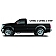 N-Fab Nerf Bar - Truck Wheel to Wheel Black Gloss Powder Coated Steel Round - F1577RC