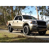 N-Fab Nerf Bar - Truck Wheel to Wheel Black Matte Textured Powder Coated Steel Round - F0486SCTX