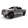 N-Fab Nerf Bar - Truck Wheel to Wheel Black Gloss Powder Coated Steel Round - C17113CC