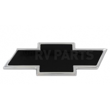 All Sales Emblem - Chevrolet Bow-Tie Black Aluminum - 96127KC