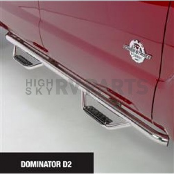 Go Rhino Nerf Bar 2-1/2 Inch Stainless Steel Round - D24156PS