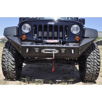 Addictive Desert Designs Bumper End Stealth Fighter Steel Black Set Of 2 - 9512612801-1