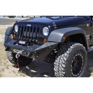 Addictive Desert Designs Bumper End Stealth Fighter Steel Black Set Of 2 - 9512612801-2