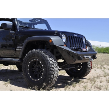 Addictive Desert Designs Bumper End Stealth Fighter Steel Black Set Of 2 - 9512612801-3