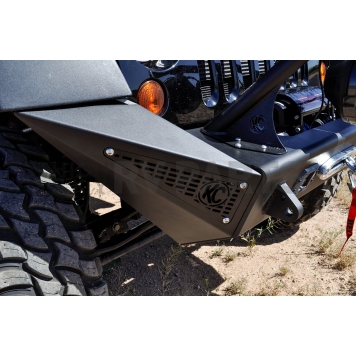 Addictive Desert Designs Bumper End Stealth Fighter Steel Black Set Of 2 - 9512612801-4