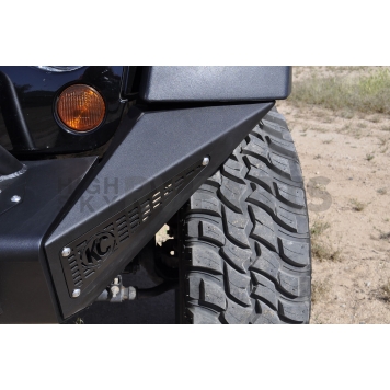 Addictive Desert Designs Bumper End Stealth Fighter Steel Black Set Of 2 - 9512612801-5