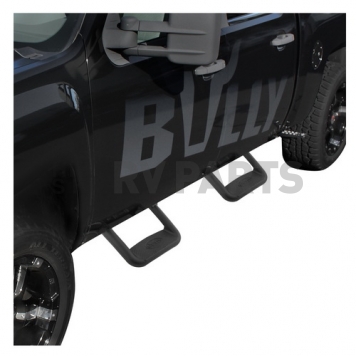 Bully Truck Step Black Aluminum Set Of 2 - BBS1103-1
