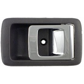 Help! By Dorman Interior Door Handle - Paddle Plastic Gray Housing With Silver Lever Single - 79521
