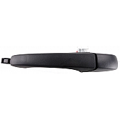 Help! By Dorman Exterior Door Handle - Plastic Black Single - 82038