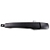 Help! By Dorman Exterior Door Handle - Plastic Black Single - 82038