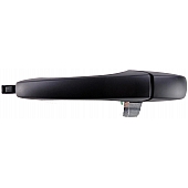 Help! By Dorman Exterior Door Handle - Plastic Black Single - 82039