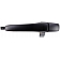 Help! By Dorman Exterior Door Handle - Plastic Black Single - 82039
