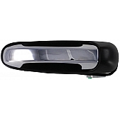 Help! By Dorman Exterior Door Handle - Plastic Silver Lever And Black Housing Single - 82042
