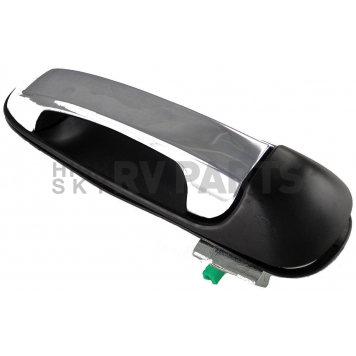 Help! By Dorman Exterior Door Handle - Plastic Silver Lever And Black Housing Single - 82042-2