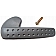Help! By Dorman Interior Door Handle - Lever Plastic Gray Single - 82062